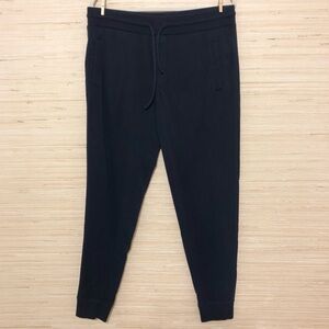 Patrick Assaraf Joggers / Casual Pants Size Large US In Blue Pima Cotton Blend